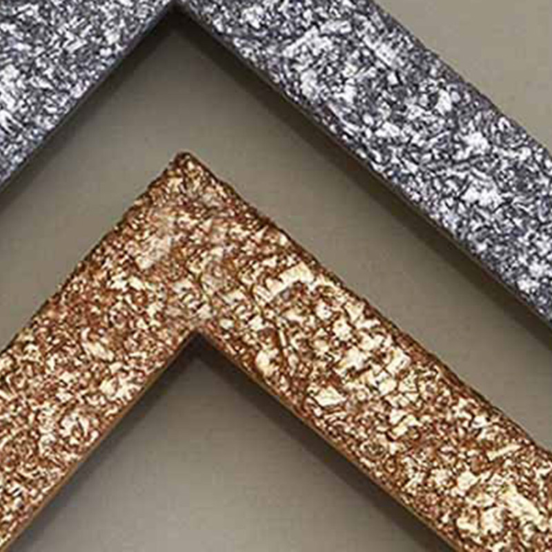 Thumbnail | Corner Samples for Glitter Frames in Gold and Silver